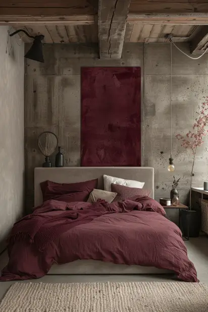 17 Unique Burgundy Bedroom Ideas To Transform Your Room