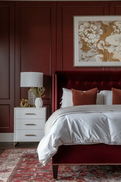 17 Unique Burgundy Bedroom Ideas To Transform Your Room