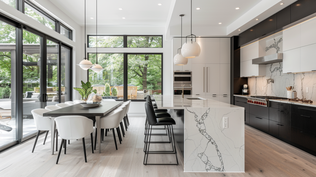 24+ Modern Black And White Kitchen Ideas