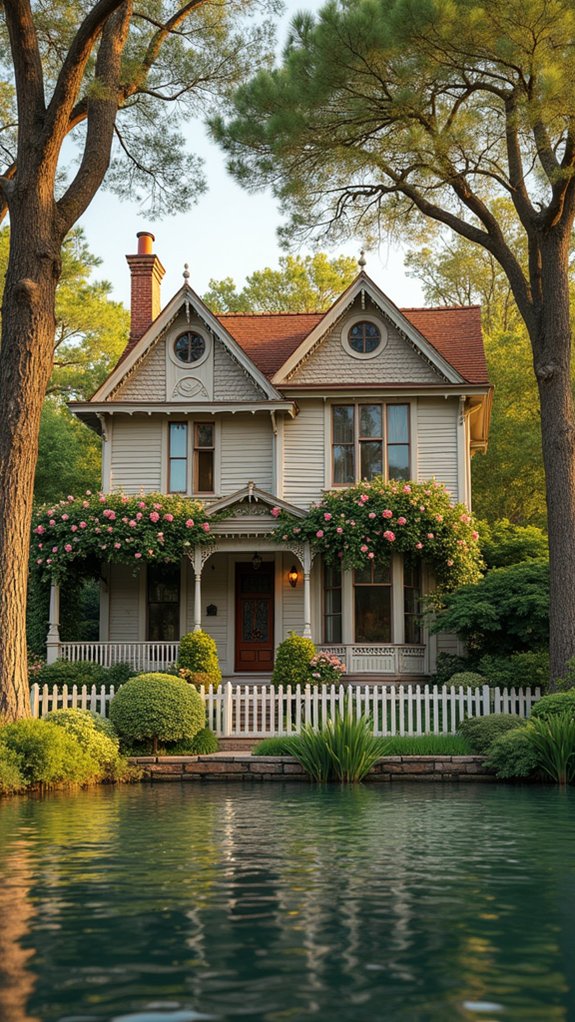 charming lakeside victorian retreat
