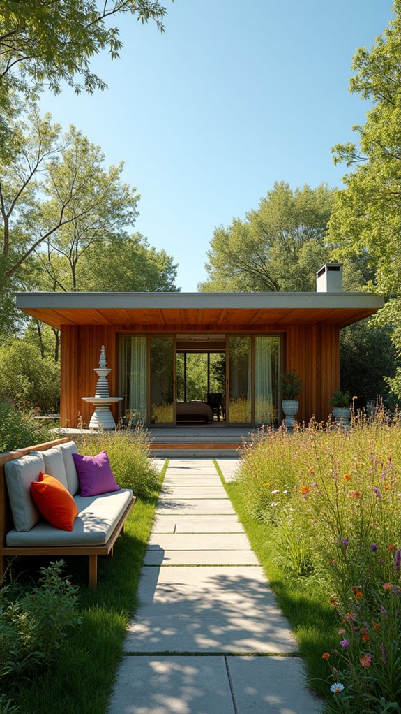 charming outdoor art installations