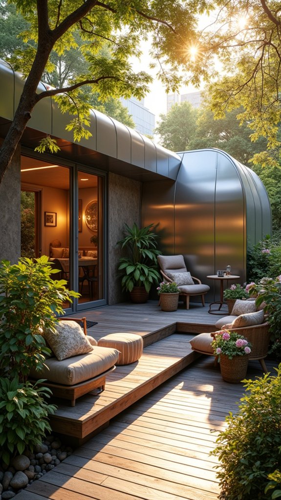 chic metal home sanctuary