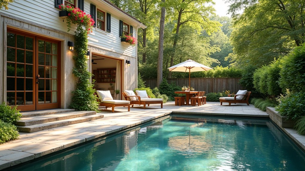 cottage homes with pools