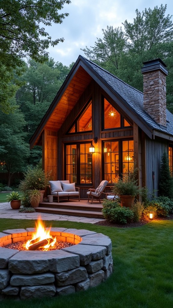 cozy fire pit gatherings