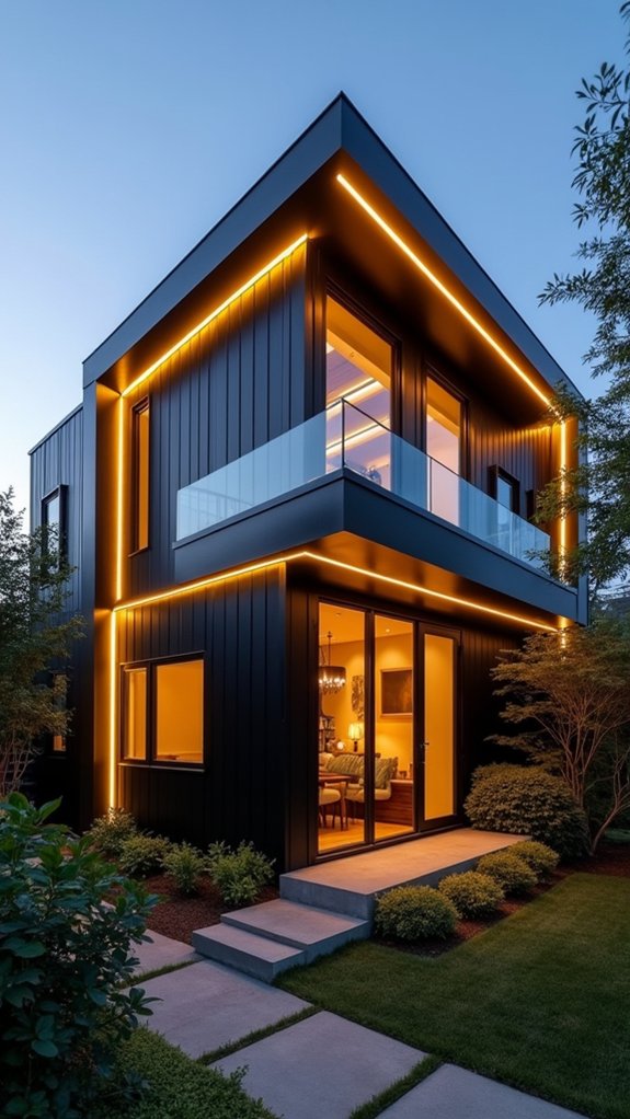 elegant black and gold