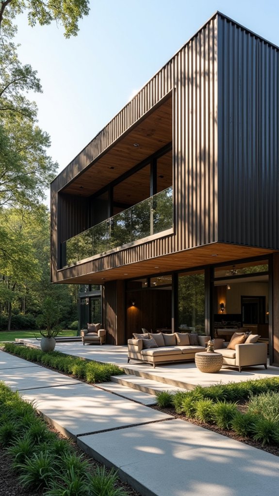 industrial elegance meets minimalism