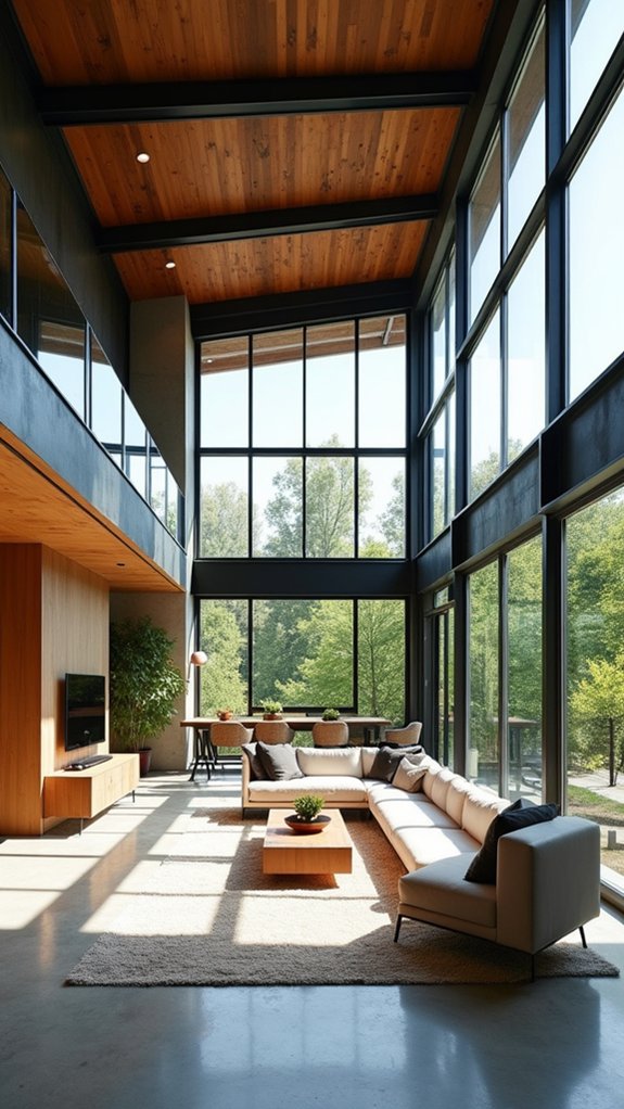 industrial minimalist home decor