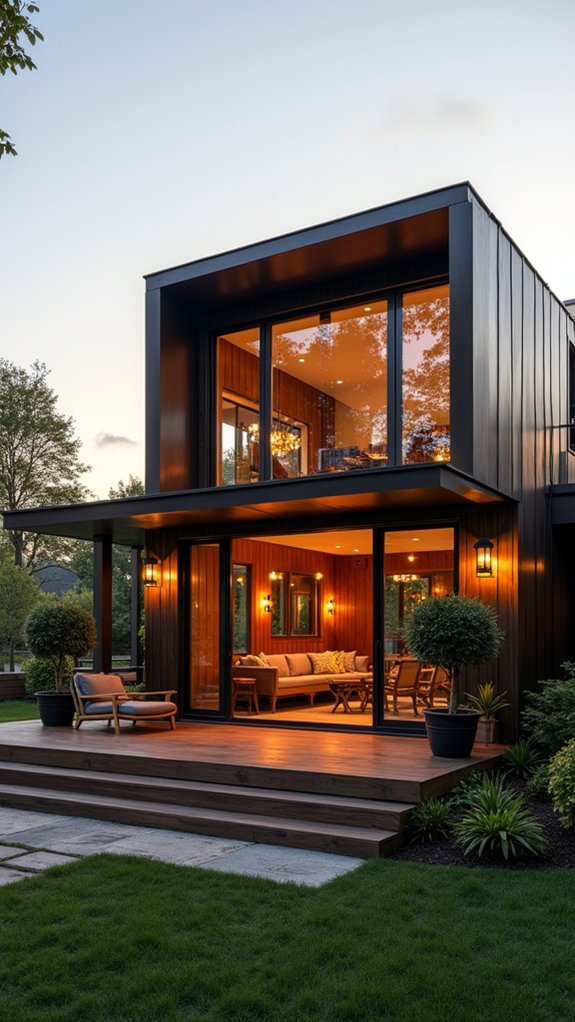 luxurious metal home finishes