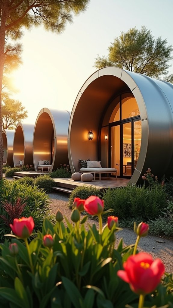 luxurious sustainable tiny villa