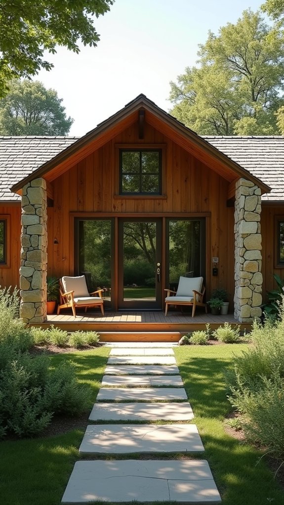 rustic minimalist design harmony