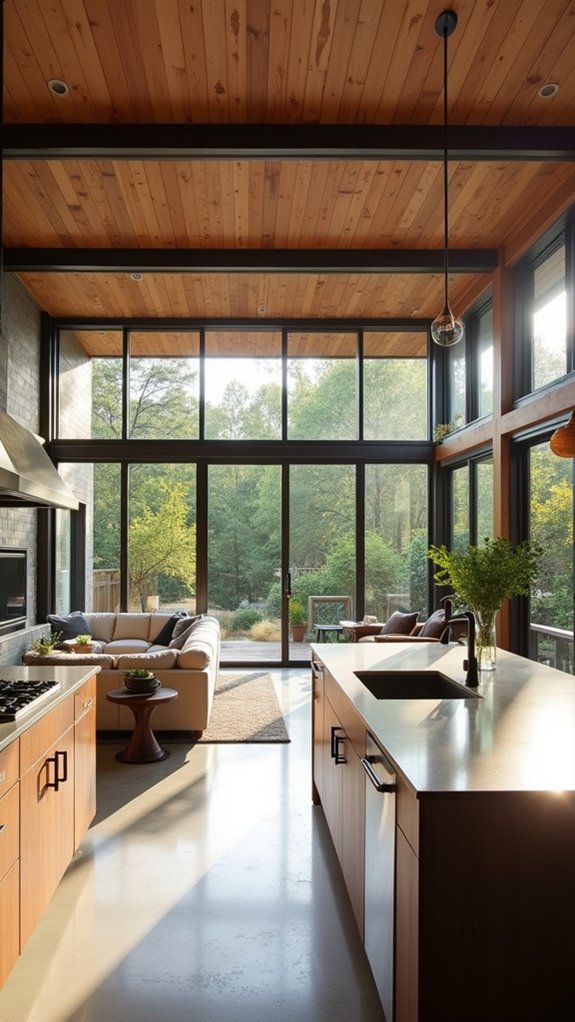 seamless flow for entertaining