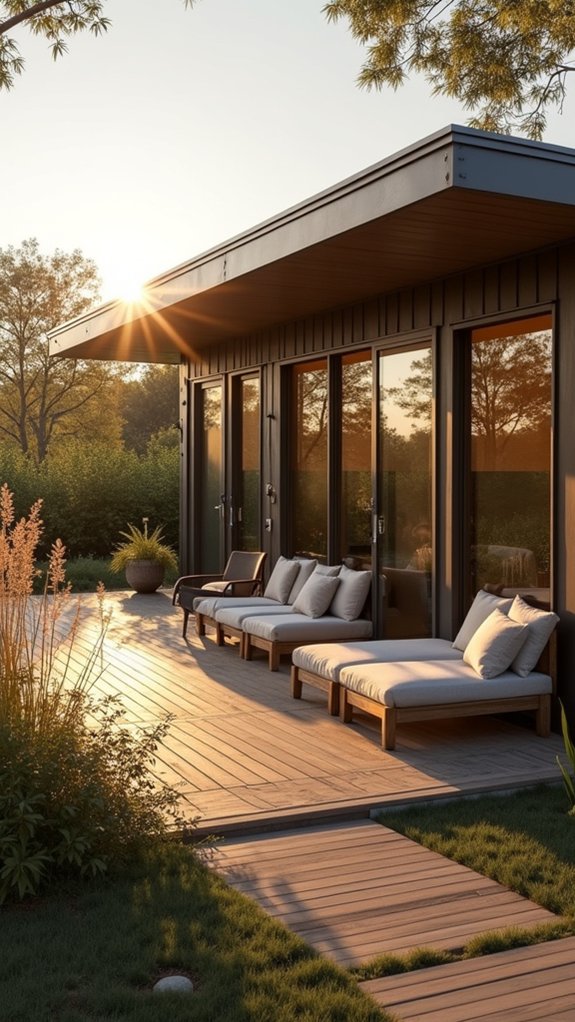 sleek minimalist metal design