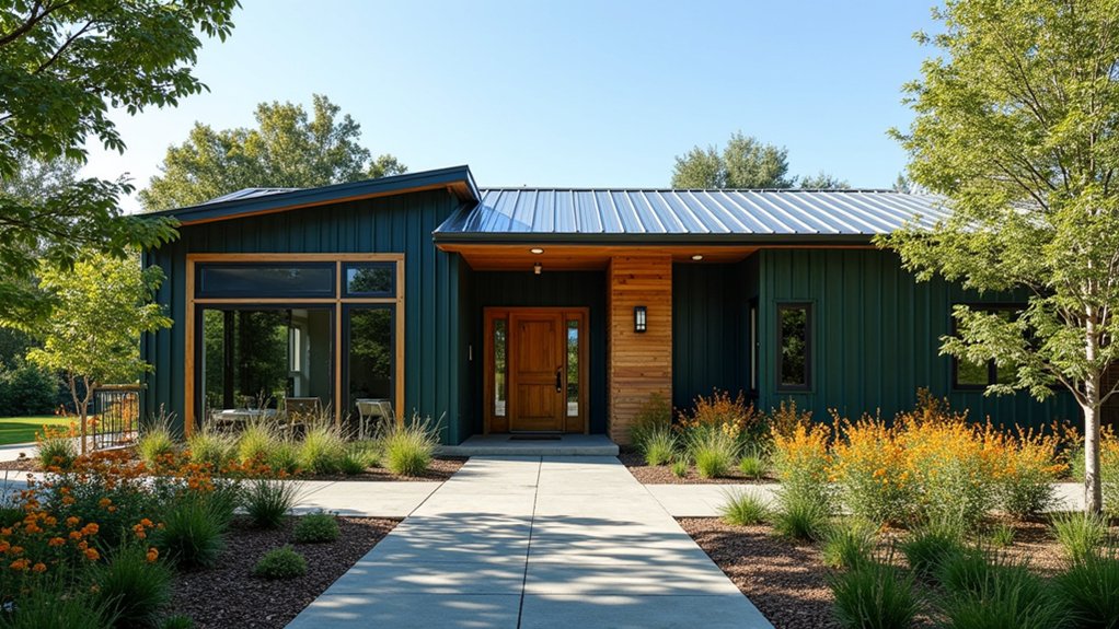 unique metal home exteriors