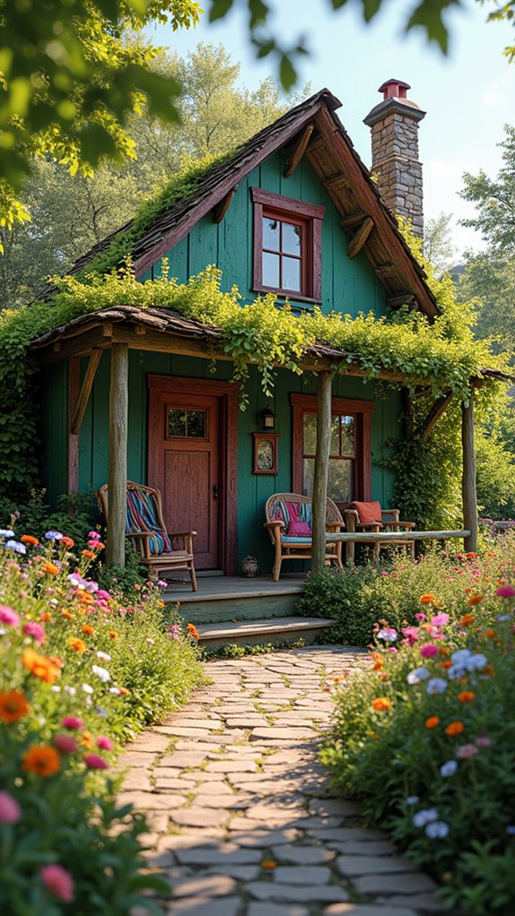 vibrant eclectic cozy atmosphere