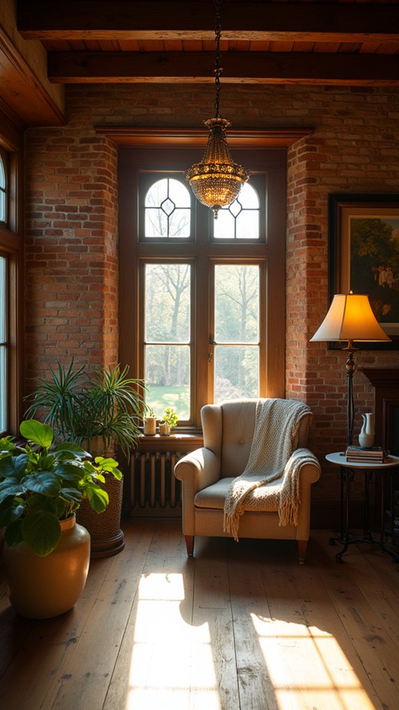 artistic lighting enhances ambiance