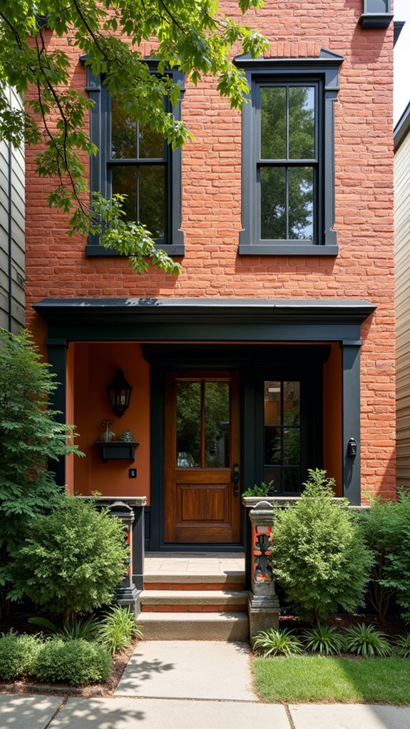 bold black brick contrast