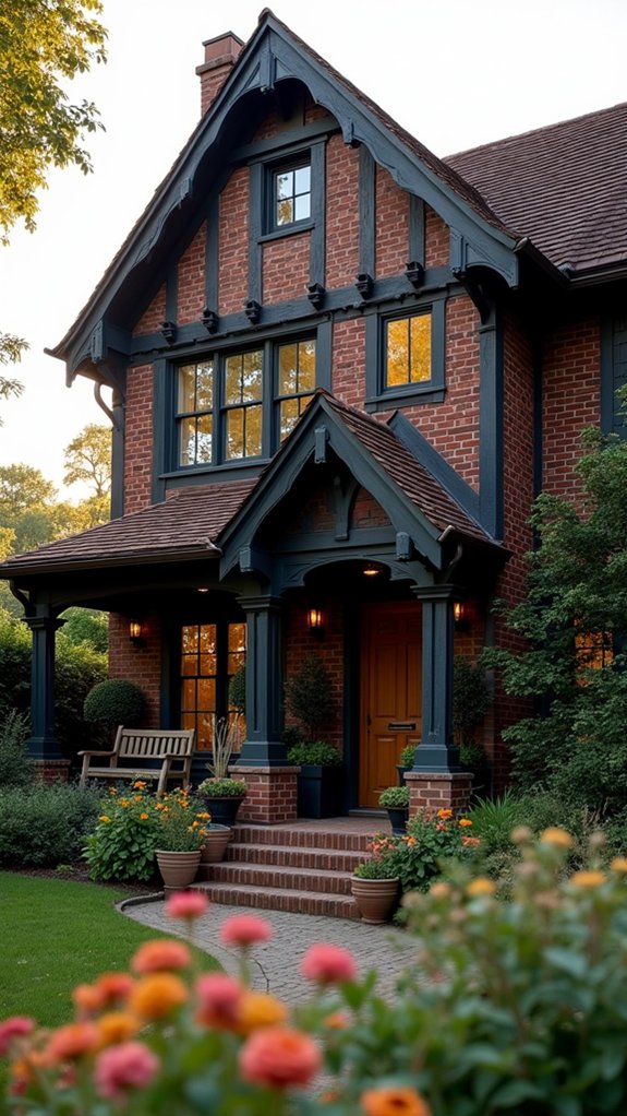 charcoal elegance with copper