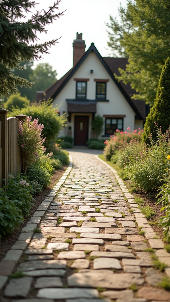 elegant decorative stone borders