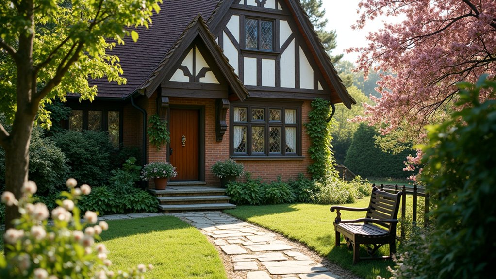 fairytale inspired tudor homes