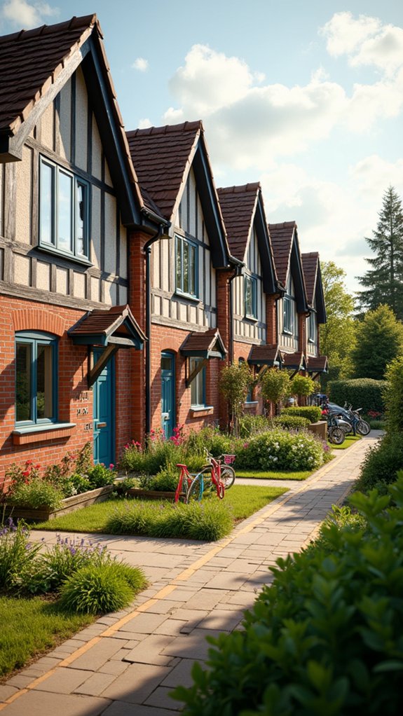 family friendly mock tudor homes