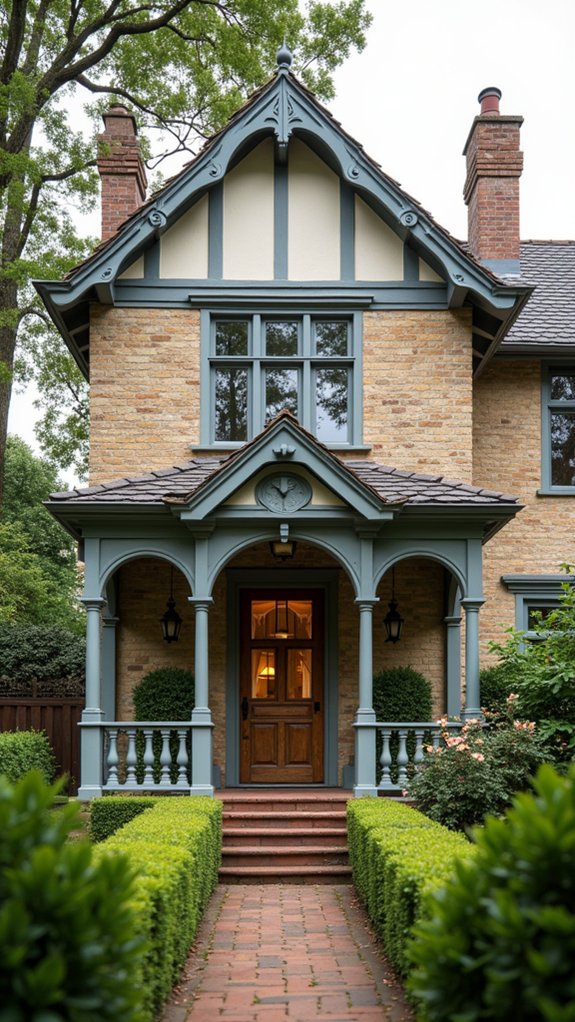 intricate woodwork adds charm