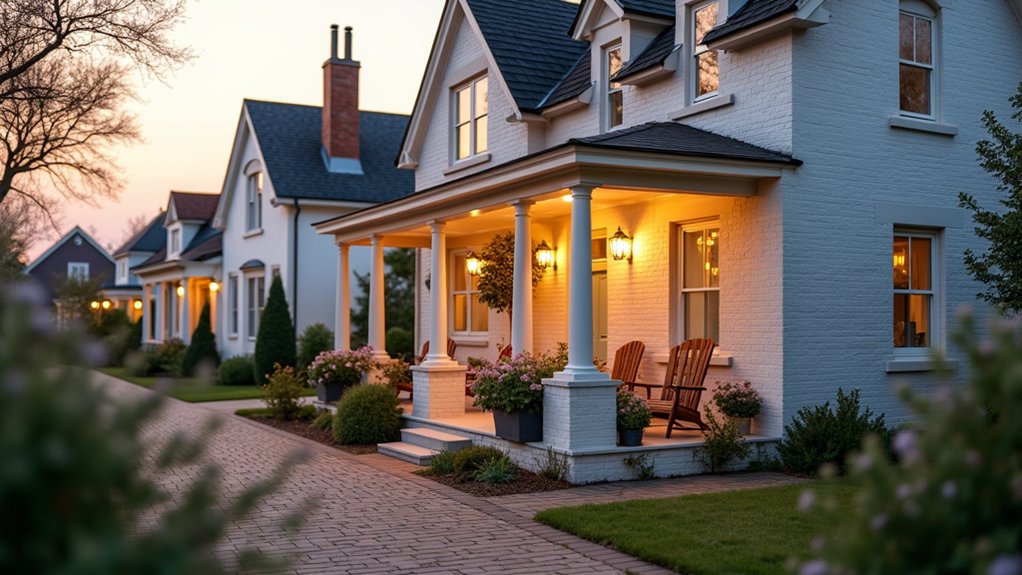 modern tudor brick styles