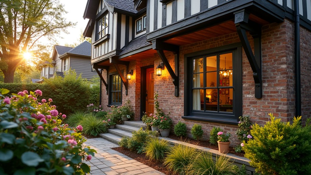 modern tudor home designs