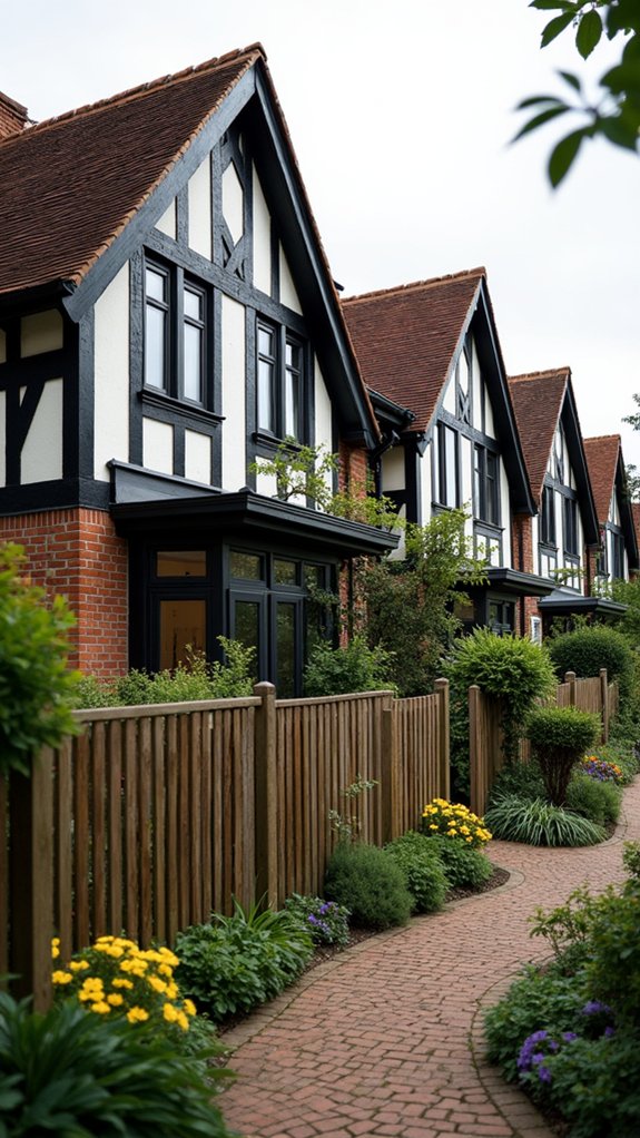 modernized mock tudor homes