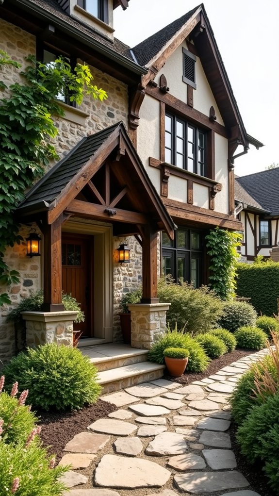 natural stone adds charm