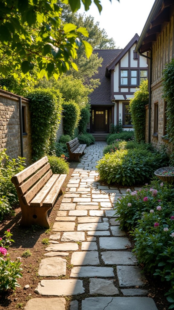 natural stone walkway charm