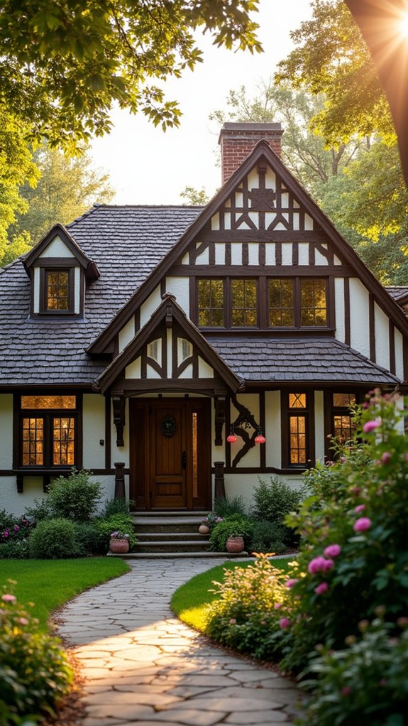 tudor home roof upgrade