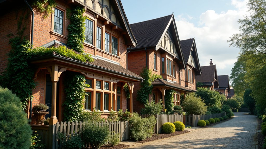 tudor homes with gables