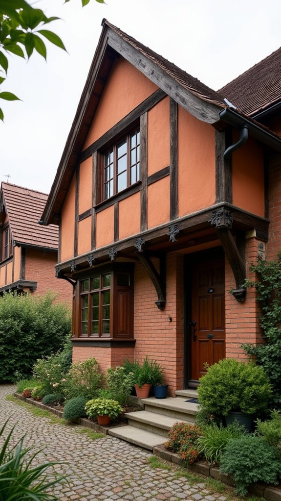 warm rustic terracotta charm