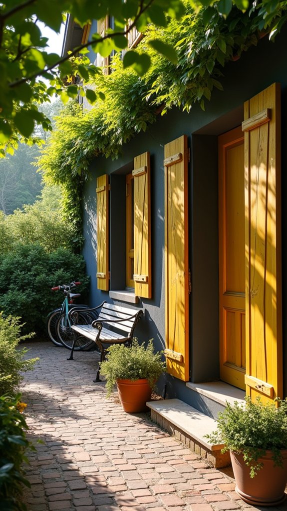 bold contrast warm character