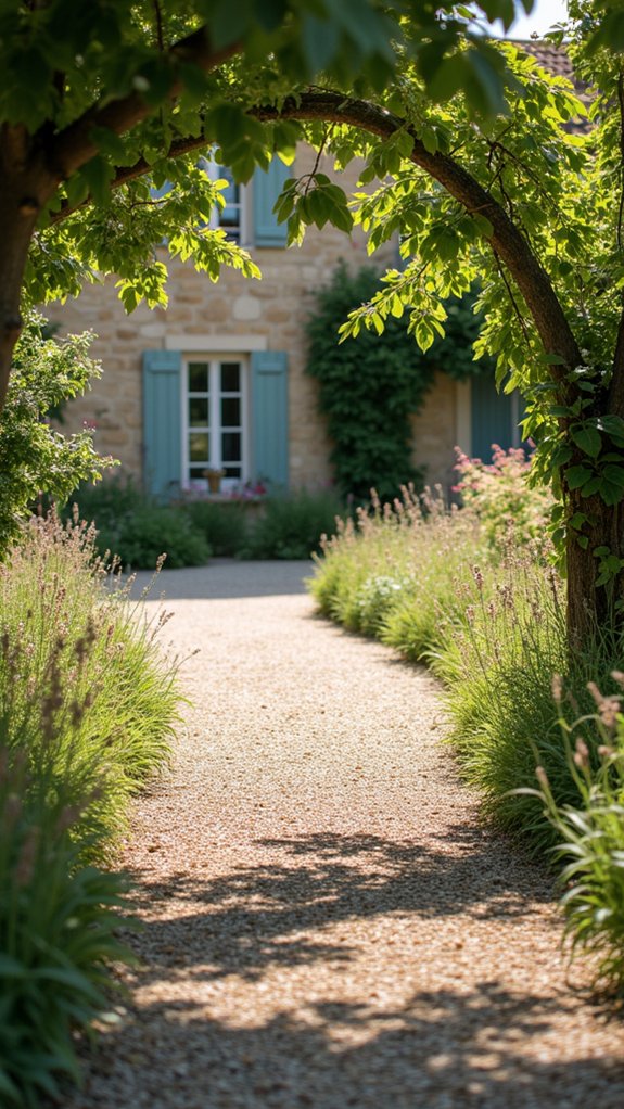 charming rustic gravel drives