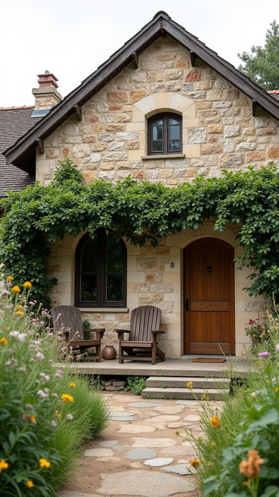 charming stone arches elegance