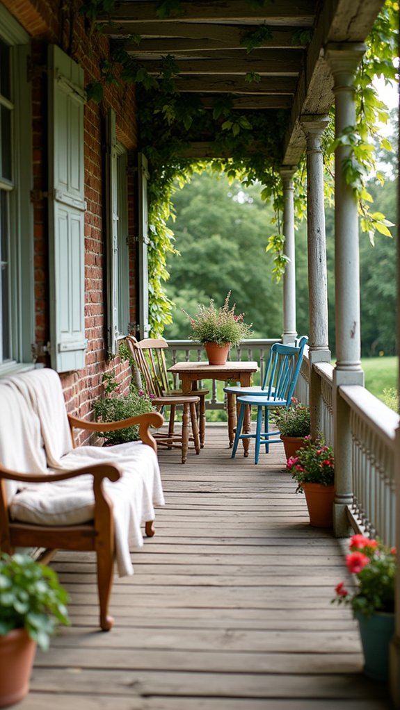 charming vintage porch decor