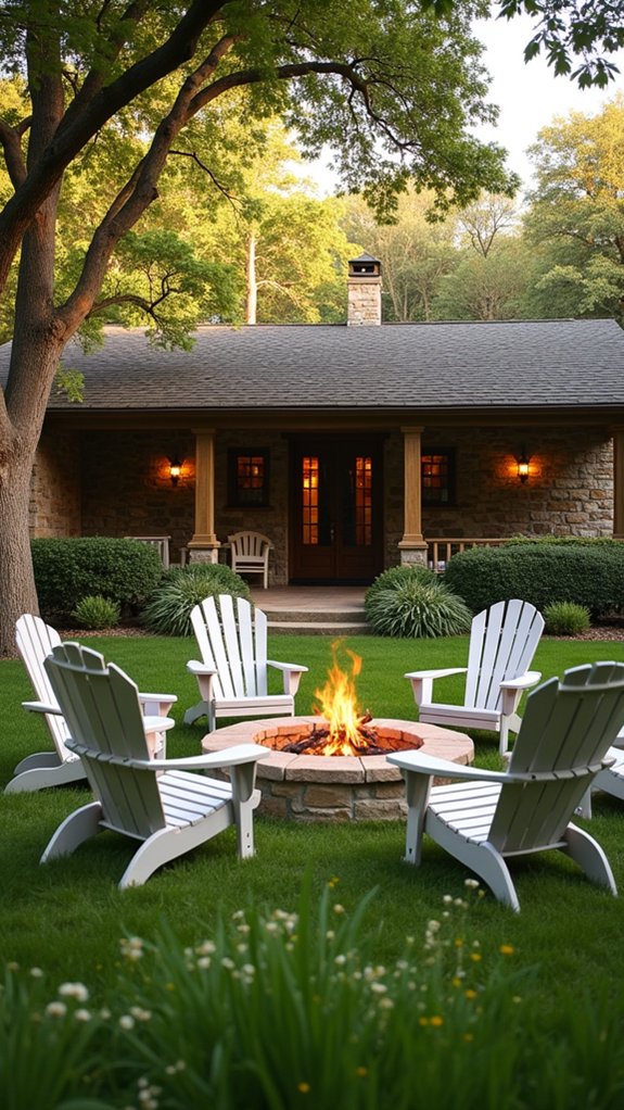 cozy evenings by fire