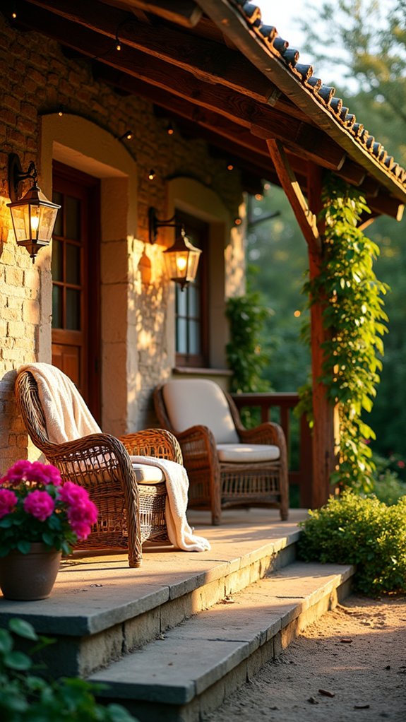 cozy outdoor ambiance lighting
