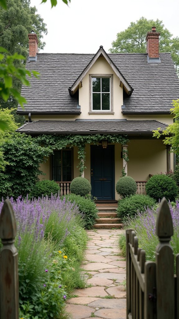 elegant contrast of materials