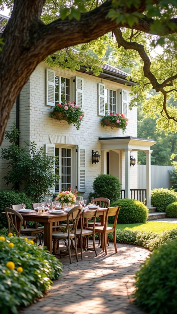 elegant outdoor gathering spaces