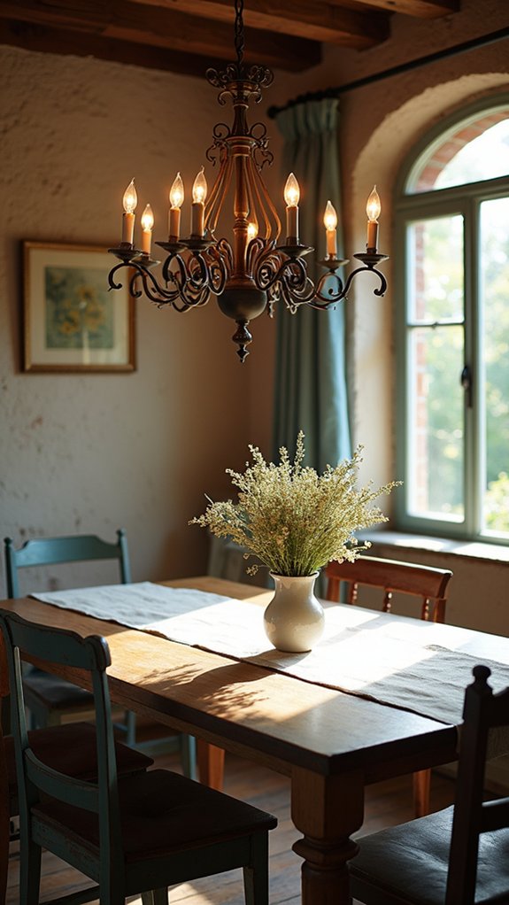 elegant rustic charm fixtures