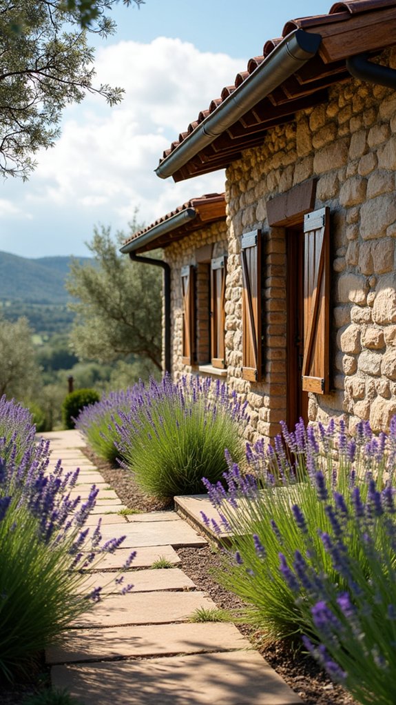 lavender and olive tranquility