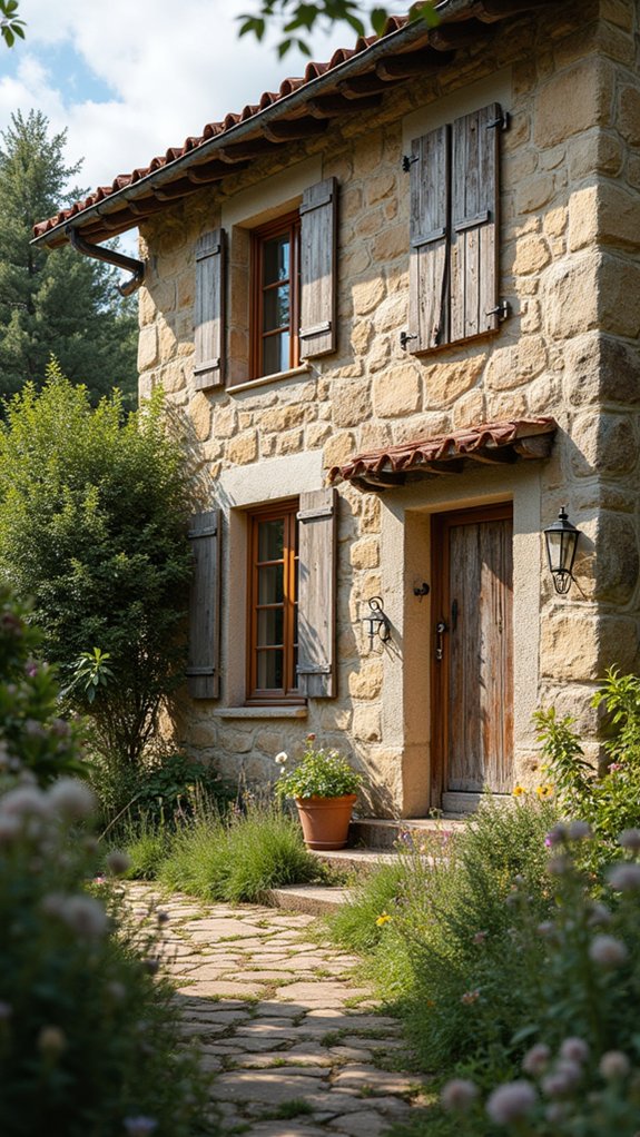 rustic charm and warmth