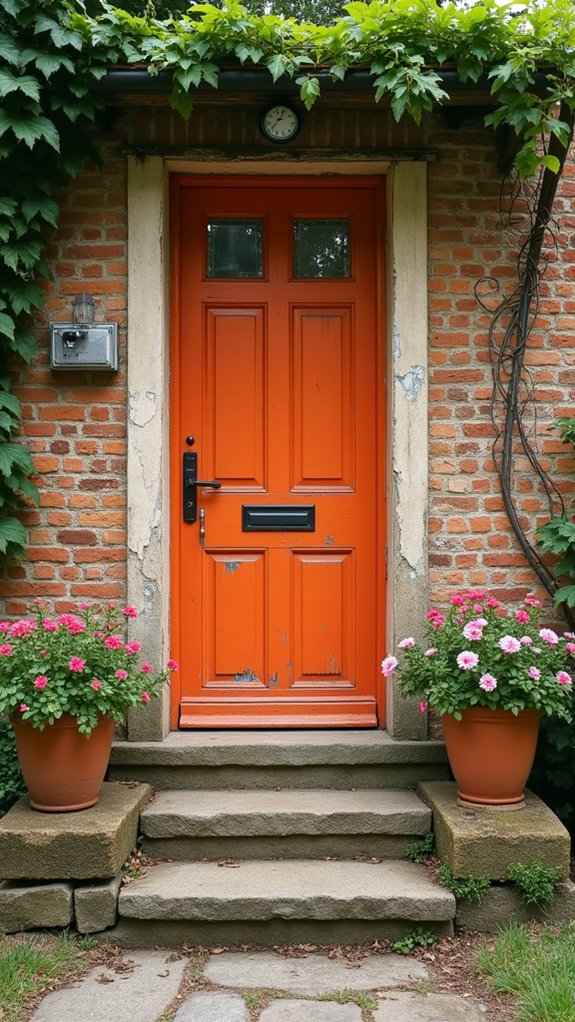rustic charm vintage door