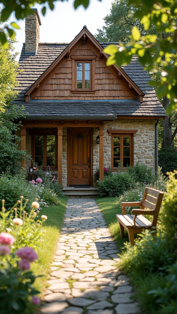 rustic elegance and warmth