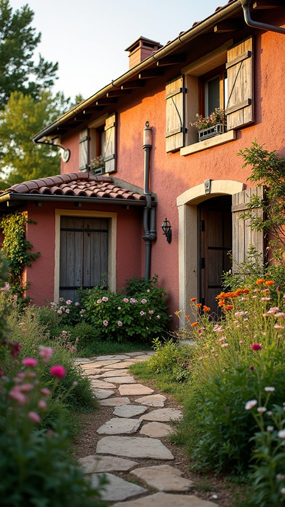 rustic elegance with warmth