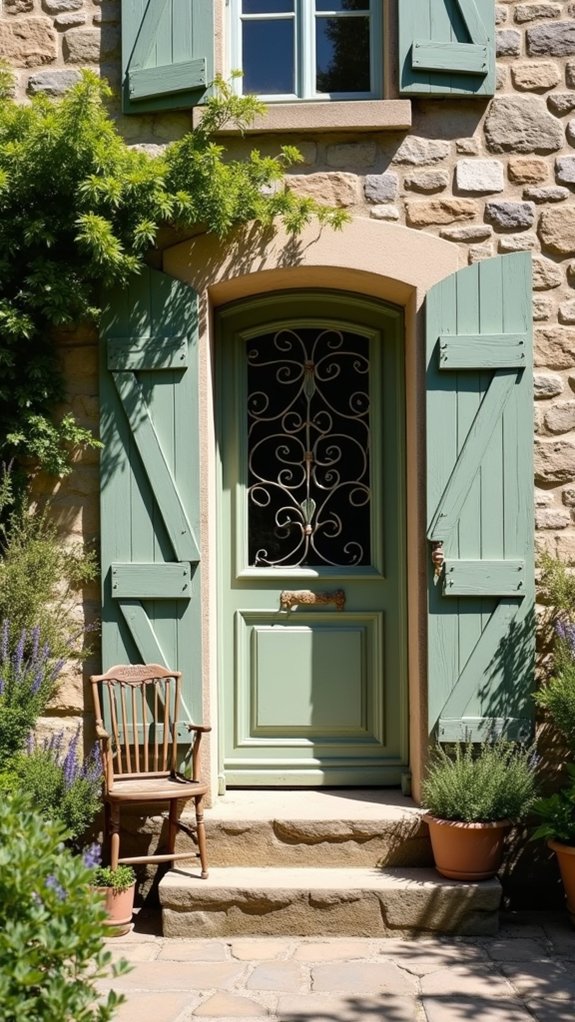 rustic stone facade charm