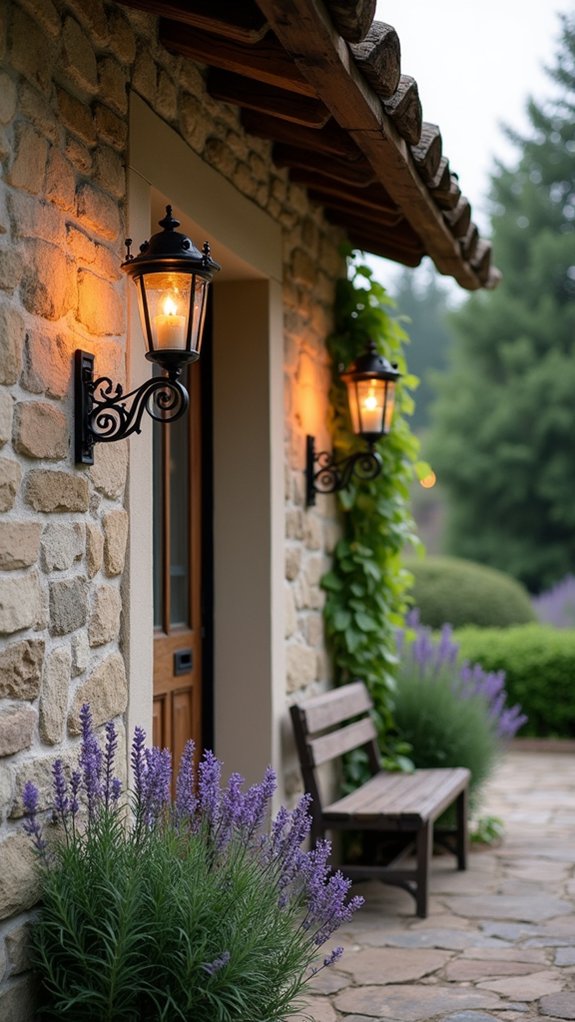 rustic warmth for decor