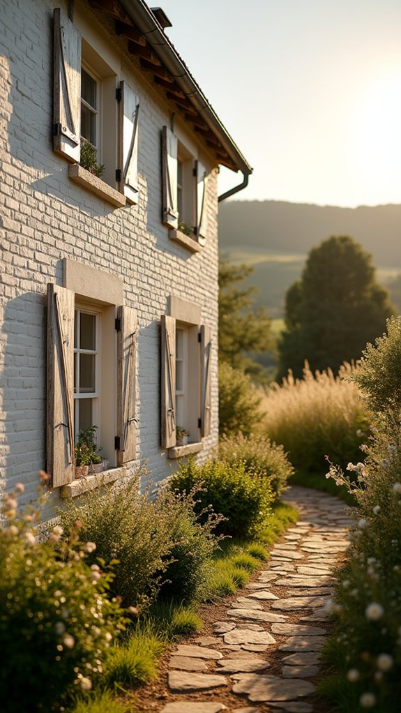 serene countryside home retreat